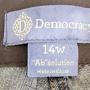 Democracy "Ab"Solution 14W Roll Cuff Bermuda Shorts